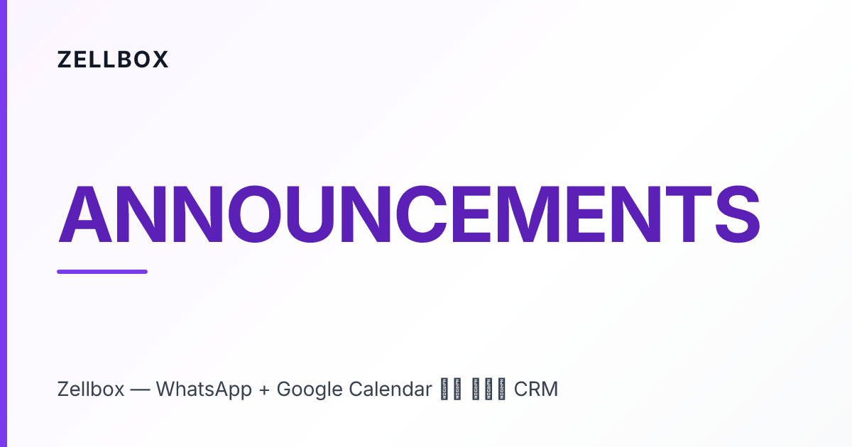 Zellbox में आपका स्वागत है — विज़िट और बातचीत के लिए एक CRM