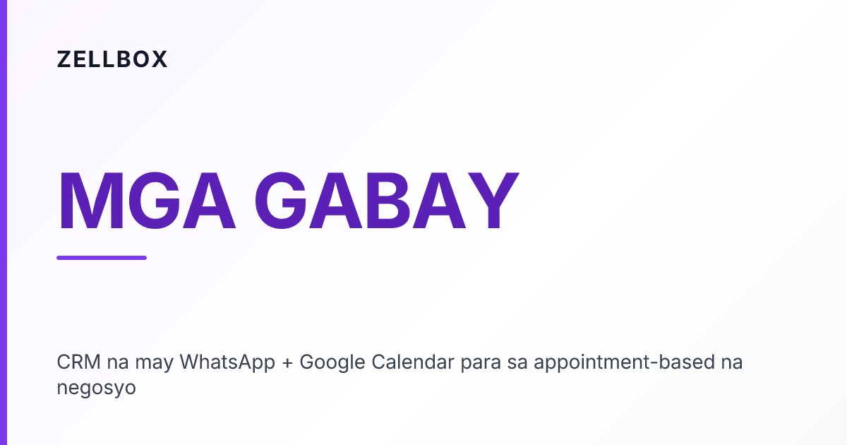 Pinakamahusay na WhatsApp appointment reminder tools sa 2026